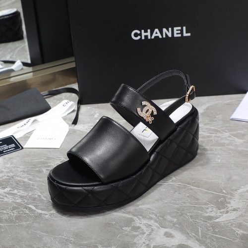 Replica Chanel Sandal For Women #1213887 $96.00 USD for Wholesale