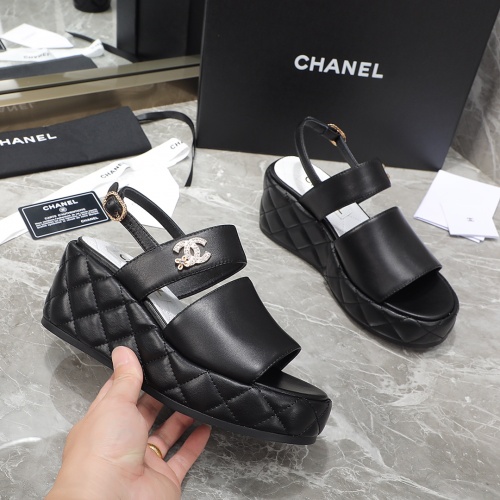 Replica Chanel Sandal For Women #1213887 $96.00 USD for Wholesale