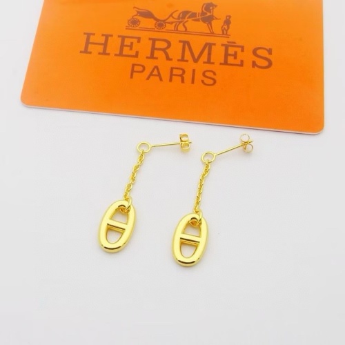 Wholesale Hermes Earrings For Women #1213907 $25.00 USD, Wholesale Quality Replica Hermes Earrings