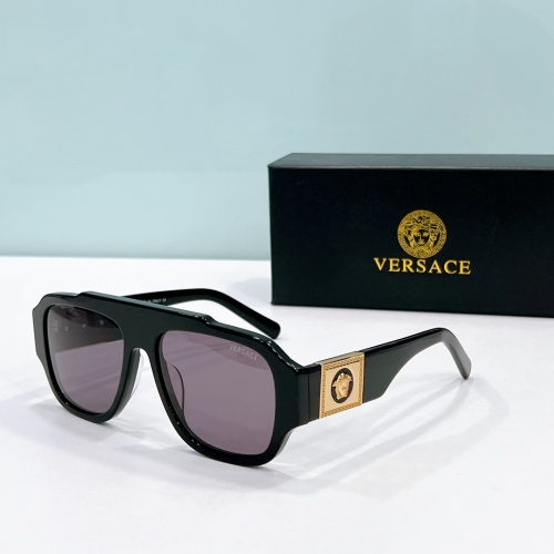 Wholesale Versace AAA Quality Sunglasses #1213966 $60.00 USD, Wholesale Quality Replica Versace AAA Quality Sunglasses