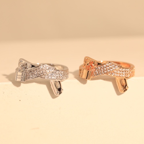 Replica Hermes Rings For Women #1214023 $27.00 USD for Wholesale