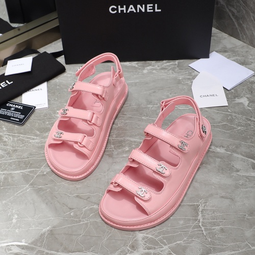 Replica Chanel Sandal For Women #1214081 $112.00 USD for Wholesale