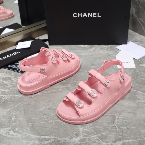 Replica Chanel Sandal For Women #1214081 $112.00 USD for Wholesale