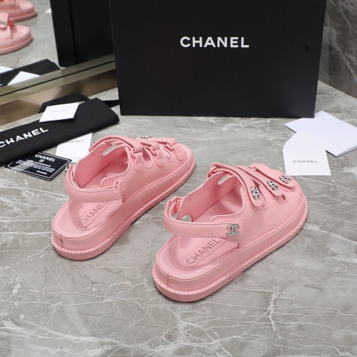 Replica Chanel Sandal For Women #1214081 $112.00 USD for Wholesale