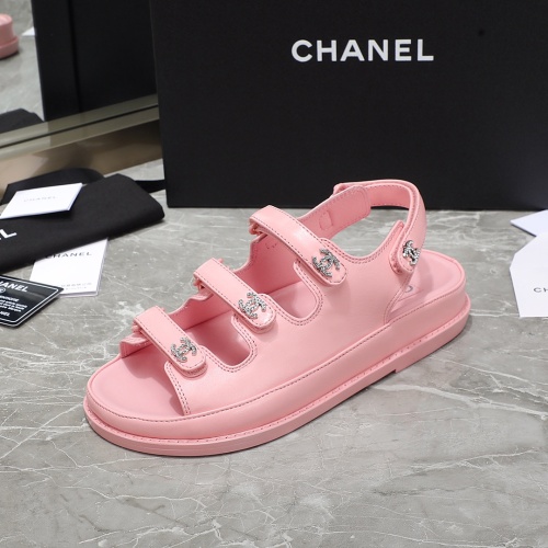 Replica Chanel Sandal For Women #1214081 $112.00 USD for Wholesale