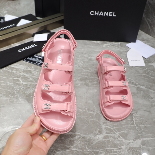 Replica Chanel Sandal For Women #1214081 $112.00 USD for Wholesale