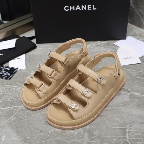 Wholesale Chanel Sandal For Women #1214082 $112.00 USD, Wholesale Quality Replica Chanel Sandal