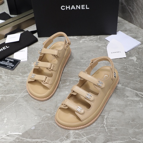 Replica Chanel Sandal For Women #1214082 $112.00 USD for Wholesale