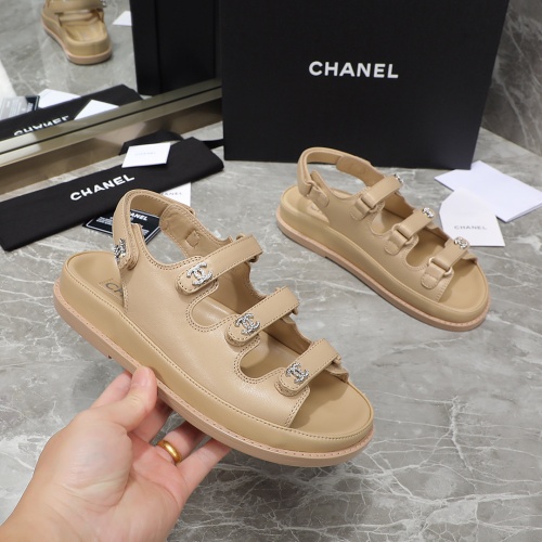 Replica Chanel Sandal For Women #1214082 $112.00 USD for Wholesale