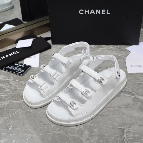 Wholesale Chanel Sandal For Women #1214083 $112.00 USD, Wholesale Quality Replica Chanel Sandal