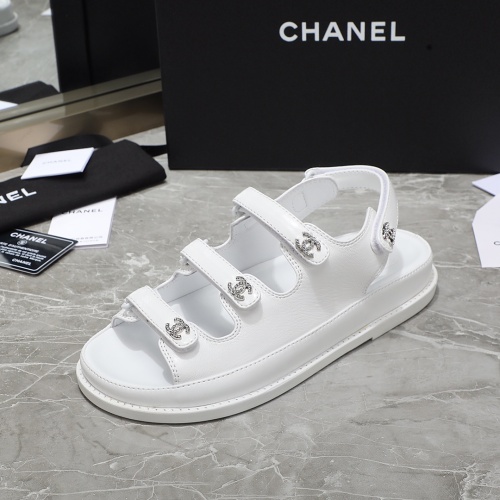 Replica Chanel Sandal For Women #1214083 $112.00 USD for Wholesale