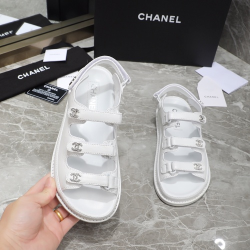 Replica Chanel Sandal For Women #1214083 $112.00 USD for Wholesale