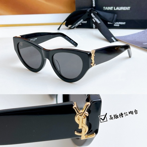 Wholesale Yves Saint Laurent YSL AAA Quality Sunglasses #1214123 $60.00 USD, Wholesale Quality Replica Yves Saint Laurent YSL AAA Quality Sunglasses