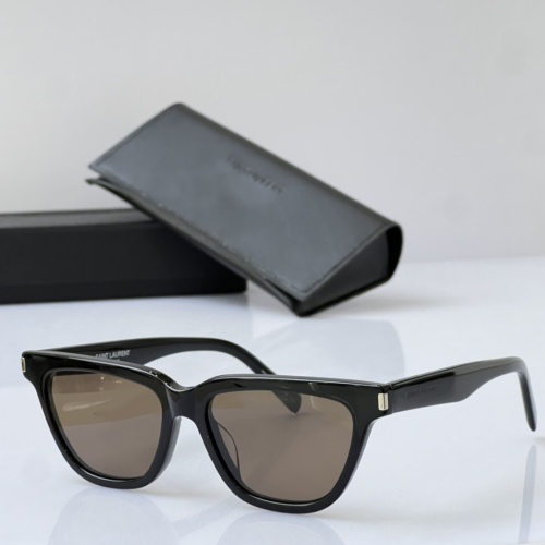 Wholesale Yves Saint Laurent YSL AAA Quality Sunglasses #1214128 $60.00 USD, Wholesale Quality Replica Yves Saint Laurent YSL AAA Quality Sunglasses