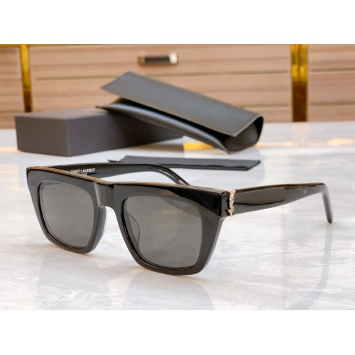 Wholesale Yves Saint Laurent YSL AAA Quality Sunglasses #1214134 $56.00 USD, Wholesale Quality Replica Yves Saint Laurent YSL AAA Quality Sunglasses