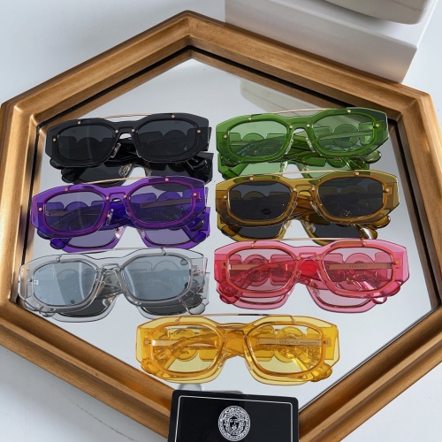 Replica Versace AAA Quality Sunglasses #1214182 $56.00 USD for Wholesale