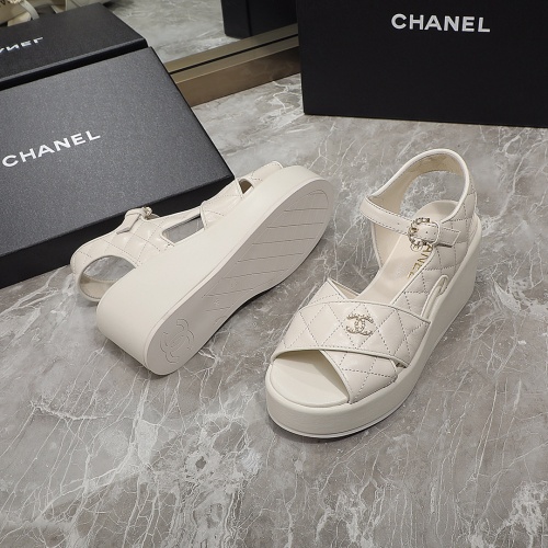 Replica Chanel Sandal For Women #1214192 $98.00 USD for Wholesale