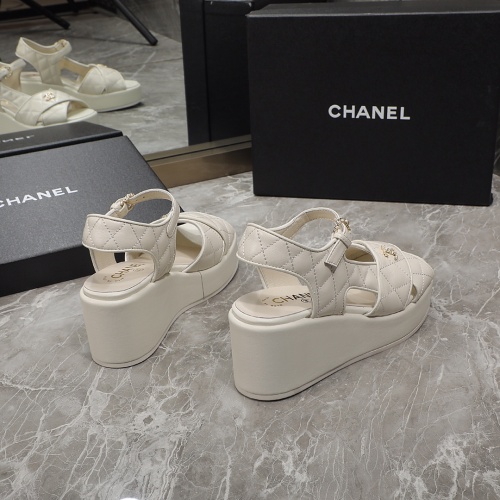 Replica Chanel Sandal For Women #1214192 $98.00 USD for Wholesale