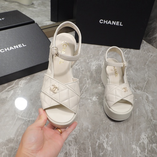 Replica Chanel Sandal For Women #1214192 $98.00 USD for Wholesale