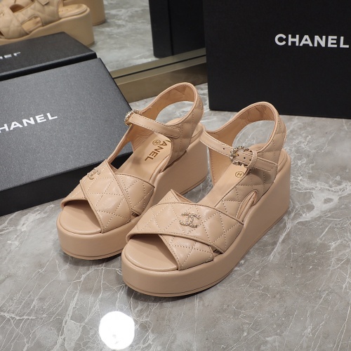 Wholesale Chanel Sandal For Women #1214193 $98.00 USD, Wholesale Quality Replica Chanel Sandal