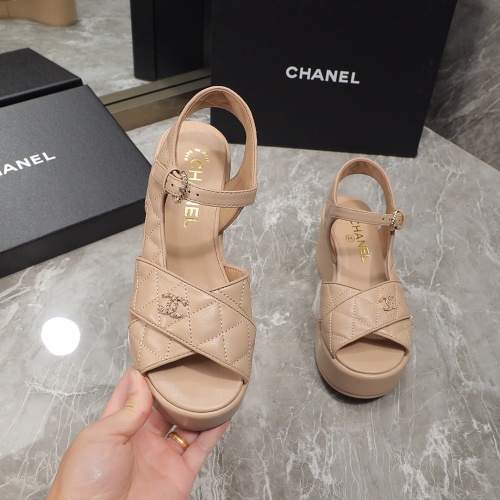 Replica Chanel Sandal For Women #1214193 $98.00 USD for Wholesale