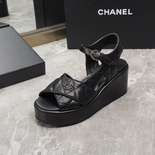 Replica Chanel Sandal For Women #1214194 $98.00 USD for Wholesale