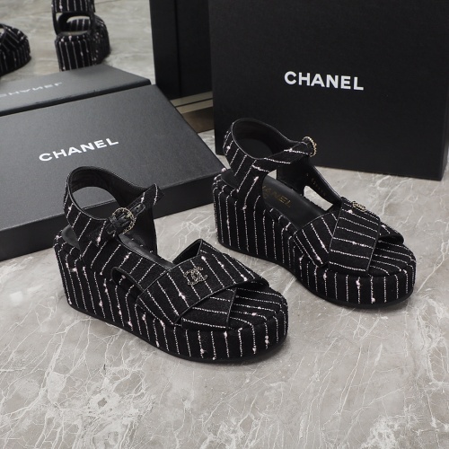 Replica Chanel Sandal For Women #1214196 $92.00 USD for Wholesale