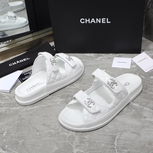 Replica Chanel Slippers For Women #1214198 $105.00 USD for Wholesale