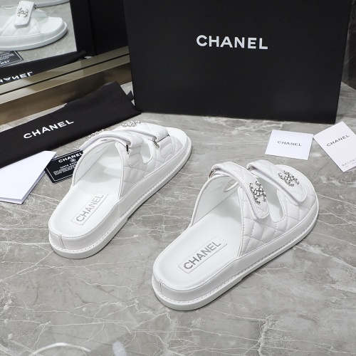 Replica Chanel Slippers For Women #1214198 $105.00 USD for Wholesale