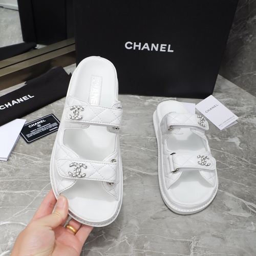 Replica Chanel Slippers For Women #1214198 $105.00 USD for Wholesale