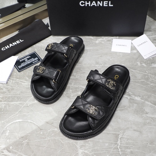 Replica Chanel Slippers For Women #1214199 $105.00 USD for Wholesale