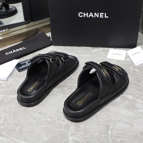 Replica Chanel Slippers For Women #1214199 $105.00 USD for Wholesale