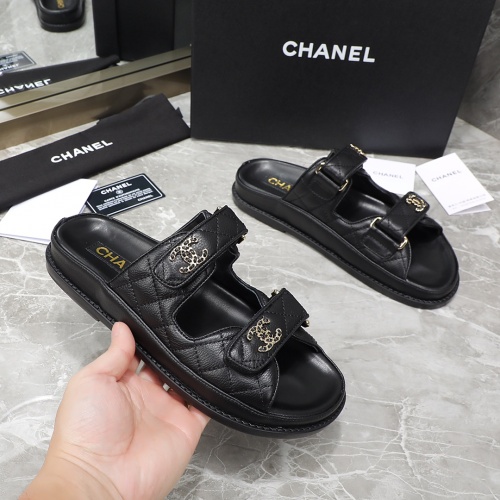 Replica Chanel Slippers For Women #1214199 $105.00 USD for Wholesale