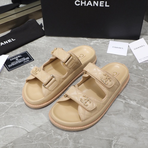 Wholesale Chanel Slippers For Women #1214200 $105.00 USD, Wholesale Quality Replica Chanel Slippers