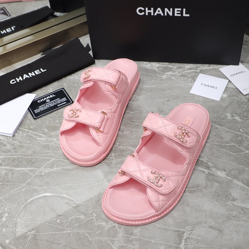 Replica Chanel Slippers For Women #1214201 $105.00 USD for Wholesale