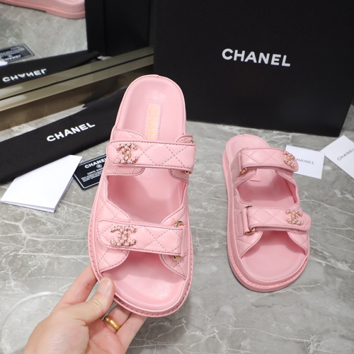 Replica Chanel Slippers For Women #1214201 $105.00 USD for Wholesale