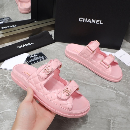 Replica Chanel Slippers For Women #1214201 $105.00 USD for Wholesale