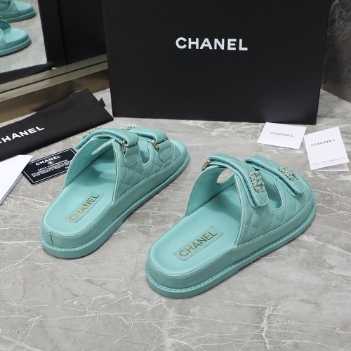 Replica Chanel Slippers For Women #1214202 $105.00 USD for Wholesale