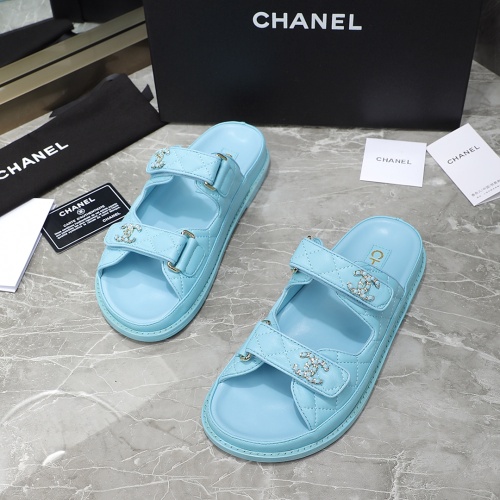 Replica Chanel Slippers For Women #1214203 $105.00 USD for Wholesale