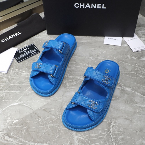 Replica Chanel Slippers For Women #1214204 $105.00 USD for Wholesale