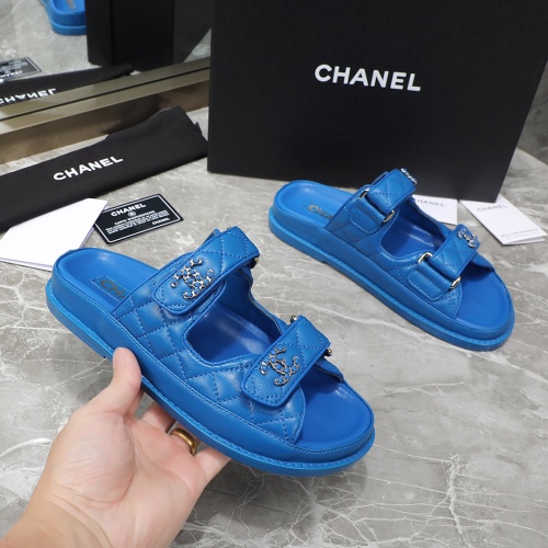 Replica Chanel Slippers For Women #1214204 $105.00 USD for Wholesale