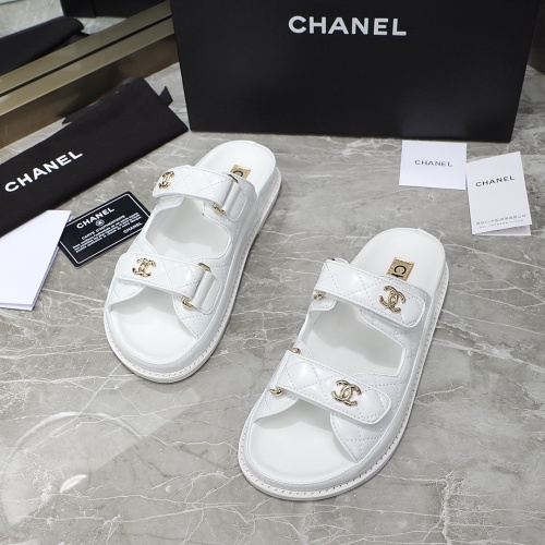 Replica Chanel Slippers For Women #1214205 $105.00 USD for Wholesale