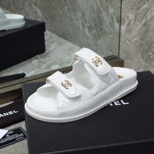 Replica Chanel Slippers For Women #1214205 $105.00 USD for Wholesale