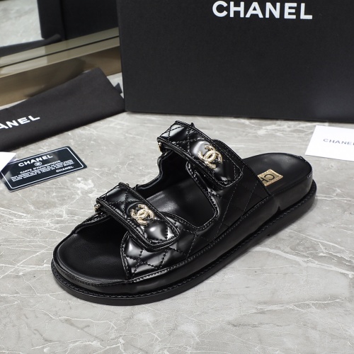 Replica Chanel Slippers For Women #1214206 $105.00 USD for Wholesale