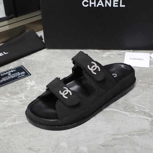 Replica Chanel Slippers For Women #1214207 $105.00 USD for Wholesale