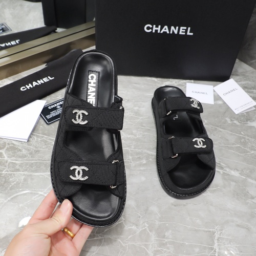 Replica Chanel Slippers For Women #1214207 $105.00 USD for Wholesale