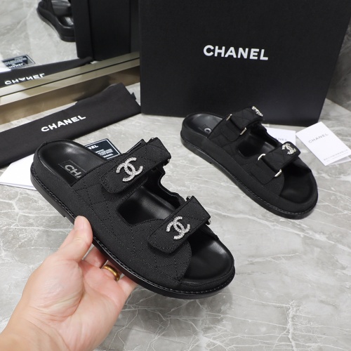 Replica Chanel Slippers For Women #1214207 $105.00 USD for Wholesale