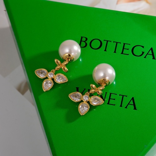 Replica Bottega Veneta Earrings For Women #1214324 $27.00 USD for Wholesale