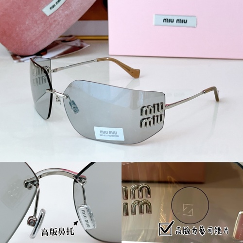 Wholesale MIU MIU AAA Quality Sunglasses #1214402 $72.00 USD, Wholesale Quality Replica MIU MIU AAA Sunglasses