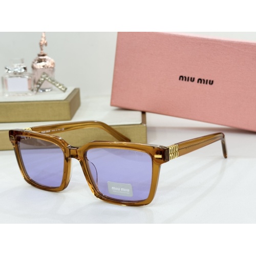 Wholesale MIU MIU AAA Quality Sunglasses #1214430 $64.00 USD, Wholesale Quality Replica MIU MIU AAA Sunglasses